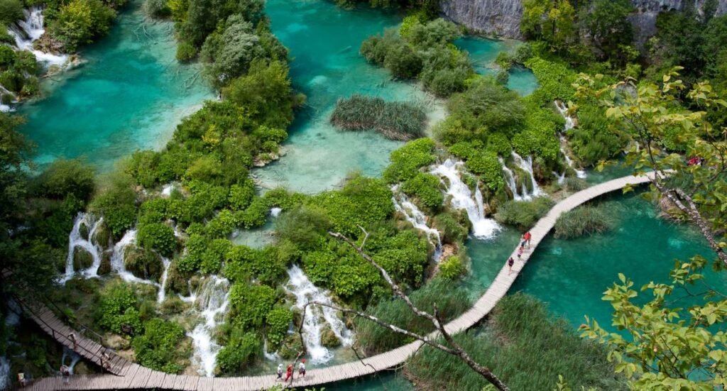 Plitvice Lakes National Park is one of the most beautiful of Europe's hidden gems