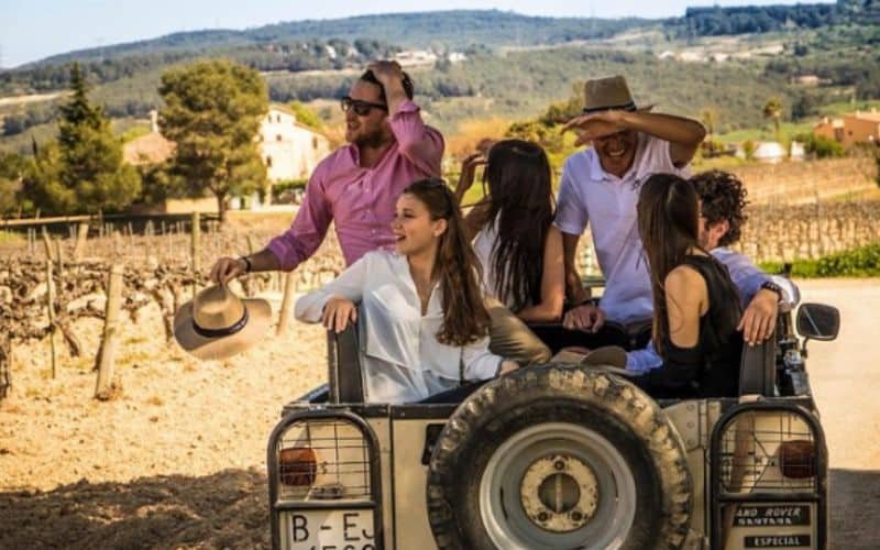 Wine & Cava with Tapas & 4WD Vineyards Experience
